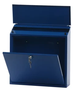 V-Part Brievenbus Malagan blauw