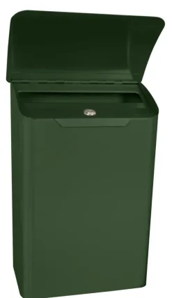 V-Part Brievenbus staal Lugon groen
