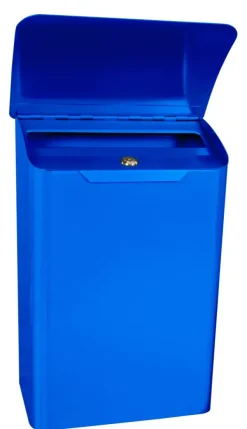 V-Part Brievenbus staal Lugon blauw