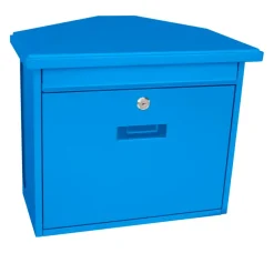 V-Part Brievenbus staal Zamoran blauw