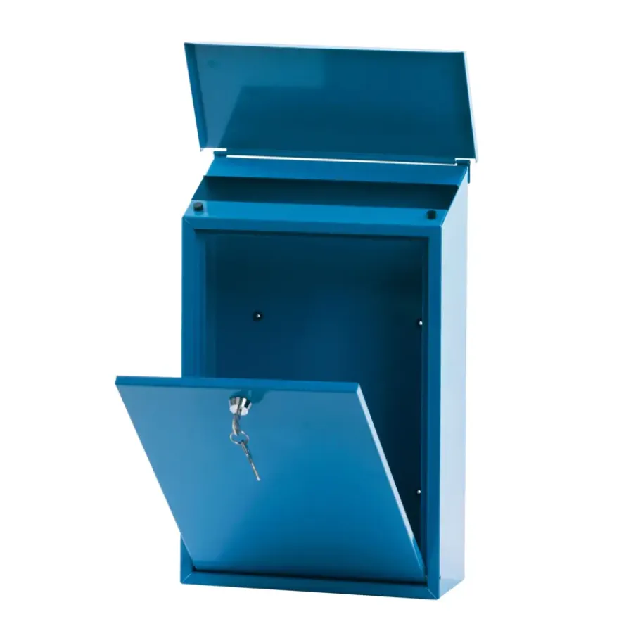 V-Part Brievenbus Toledon blauw