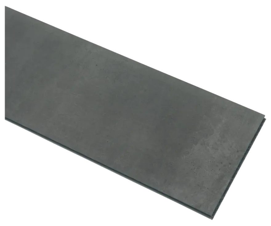 vtwonen click PVC EVC Granite donkergrijs houtlook incl. geïntegreerde ondervloer