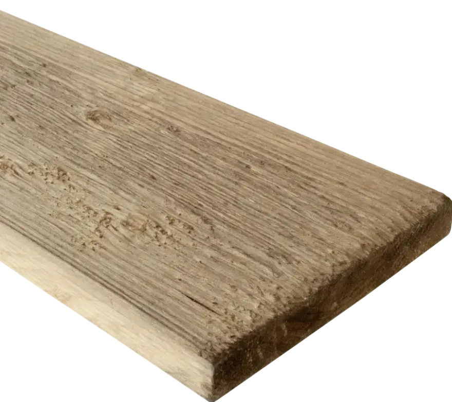 Vuren ruw Barnwood Bruin 22x150 mm 209 cm