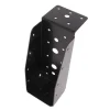 Waelbers balkdrager met lange lip 71 x 171 mm zwart