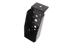 Waelbers balkdrager met lange lip 75 x 175 mm zwart