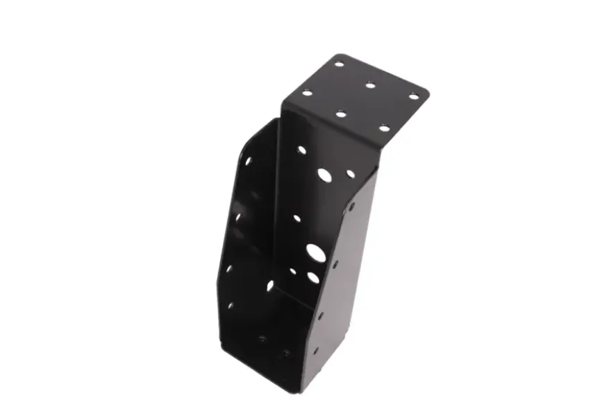 Waelbers balkdrager met lange lip 59 x 156 mm zwart