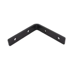 Waelbers drempelhoek 125 mm zwart