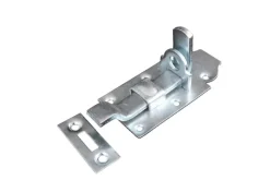 Waelbers hangslotschuif met bocht 100 mm verzinkt