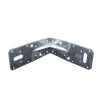 Waelbers hoekanker met ril 150 x 150 x 60 mm verzinkt