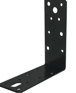 Waelbers hoekanker zonder ril 150 x 150 mm zwart