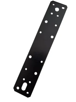 Waelbers koppelplaat 250x46 mm zwart