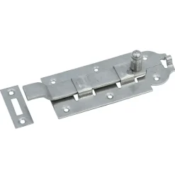 Waelbers rolschuif met bocht 140 mm RVS
