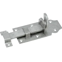 Waelbers schuif vlak 100 mm met slotoog RVS