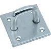Waelbers slotoog op plaat 55x55 mm verzinkt