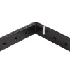 Waelbers stoelhoek 85x85 mm zwart 4 stuks