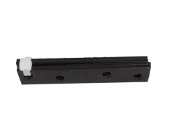 Waelbers verbindingsplaat 80 x 15 mm zwart 4 stuks