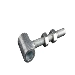Waelbers verstelbare heng voor metalen poortframe 100 mm verzinkt