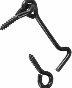 Waelbers windhaak inclusief los oog 160 mm zwart