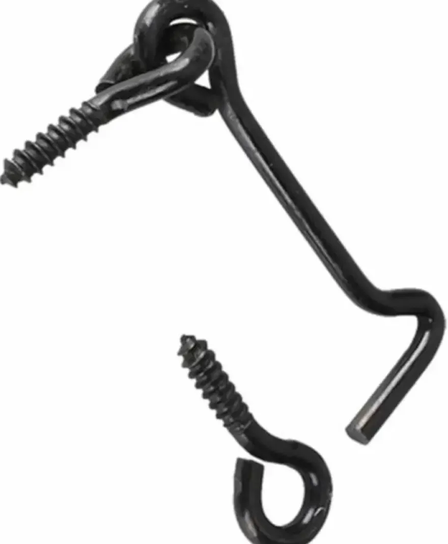 Waelbers windhaak inclusief los oog 160 mm zwart