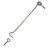 Waelbers windhaak inclusief los oog 300 mm RVS