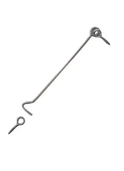 Waelbers windhaak inclusief los oog 300 mm RVS