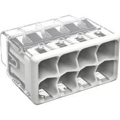 WAGO lasklem 8-voudig 0,5-2,5 mm² 10 stuks