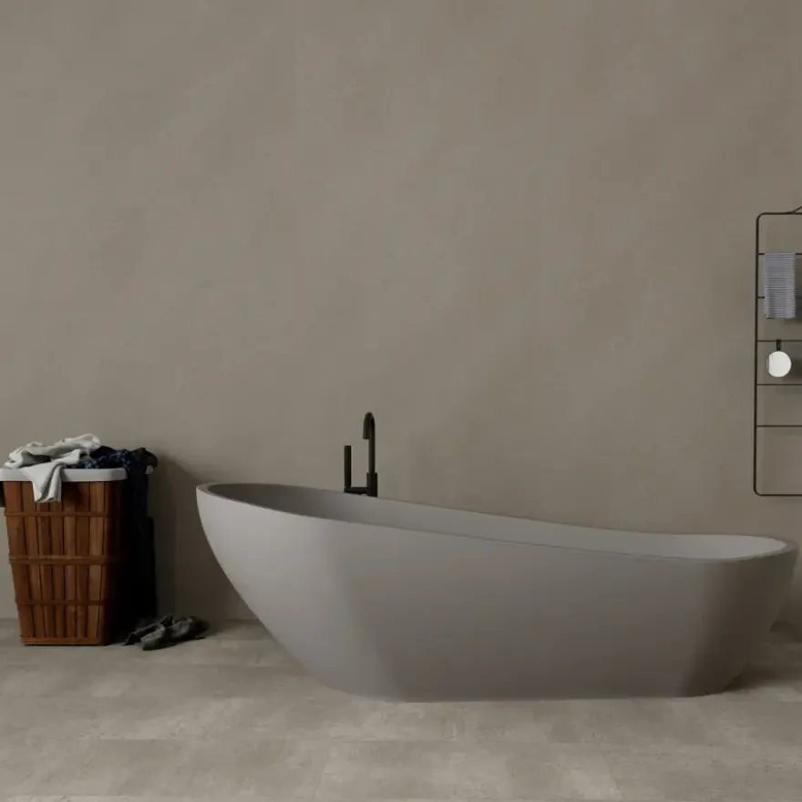 Wand/douche paneel kunststof Allora 260x90 cm taupe, dikte 5mm 2,34 m²