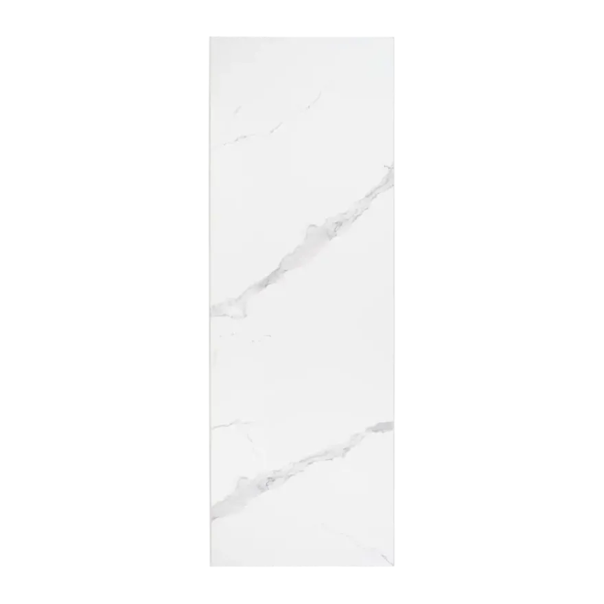 Wand/douche paneel kunststof Allora 260x90 cm wit marmer glans, dikte 5mm 2,34 m²