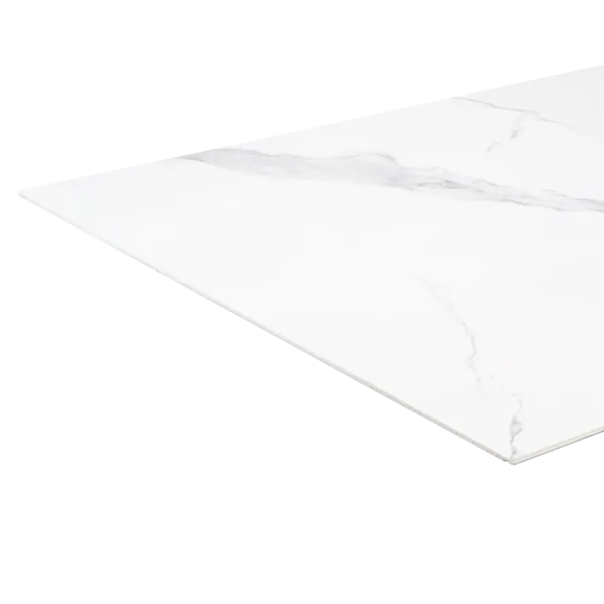 Wand/douche paneel kunststof Allora 260x90 cm wit marmer glans, dikte 5mm 2,34 m²