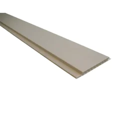 Wand- en plafondbekleding PVC roomwit 270x10 cm 2,7 m² 10 stuks