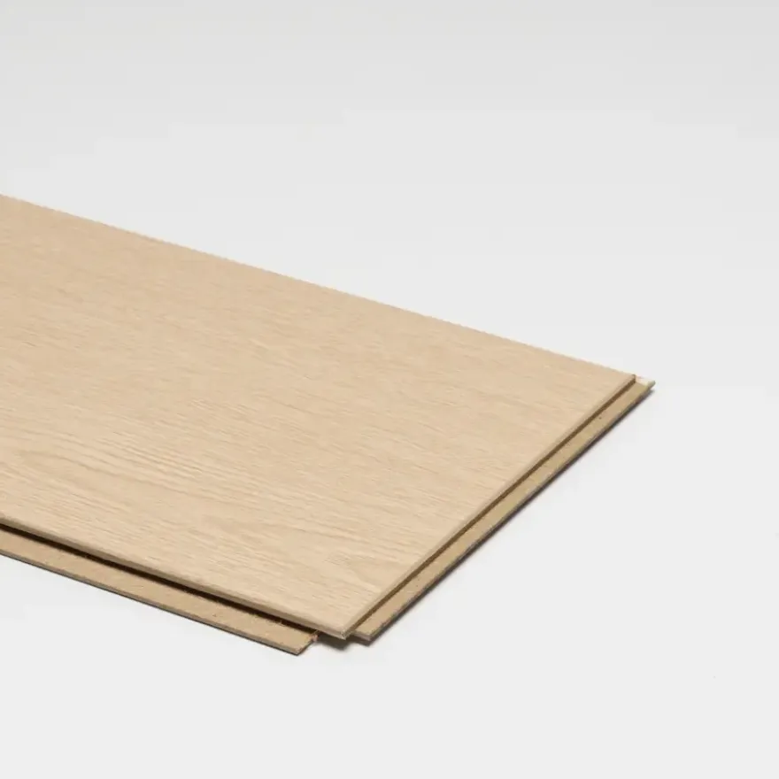 Wand- en plafondpaneel Quality Line MDF Light oak 130x20cm, 8 mm 2,34 m²