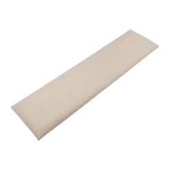 Wandkussen boucle taupe 120x30 cm