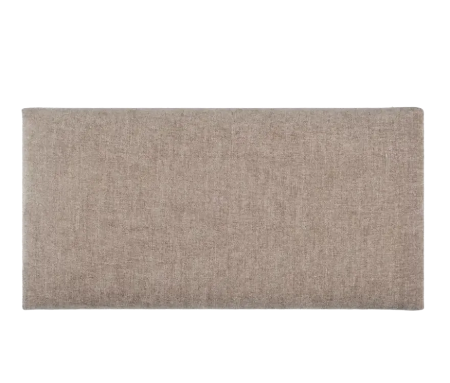 Wandkussen linnen bruin 60x30 cm