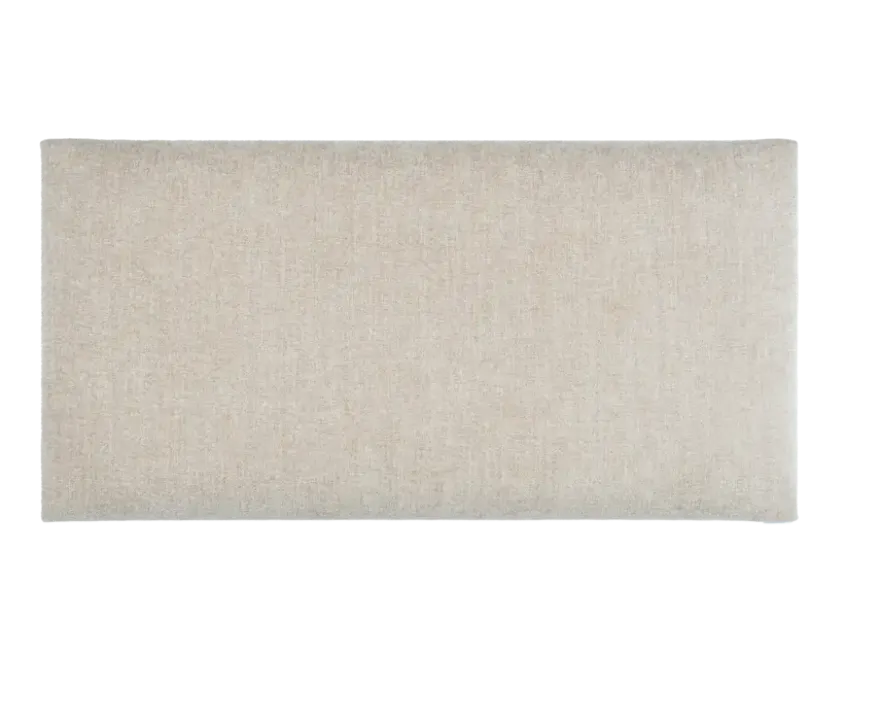 Wandkussen linnen taupe 60x30 cm