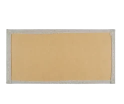 Wandkussen linnen taupe 60x30 cm