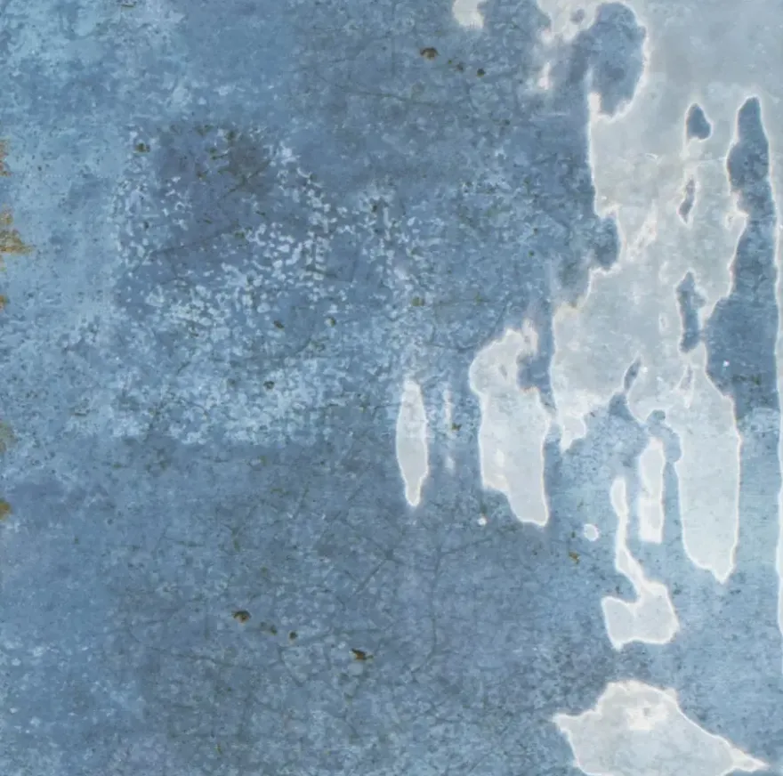 Wandtegel Fermo glanzend 12,5 cm x 12,5 cm keramiek blauw 0,587 m²