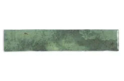 Wandtegel Fermo groen 5 x 25 cm keramiek 0,763 m²