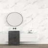 Wandtegel kunststof Allora 30,5x61 cm wit marmer mat, dikte 5mm 1,116 m²