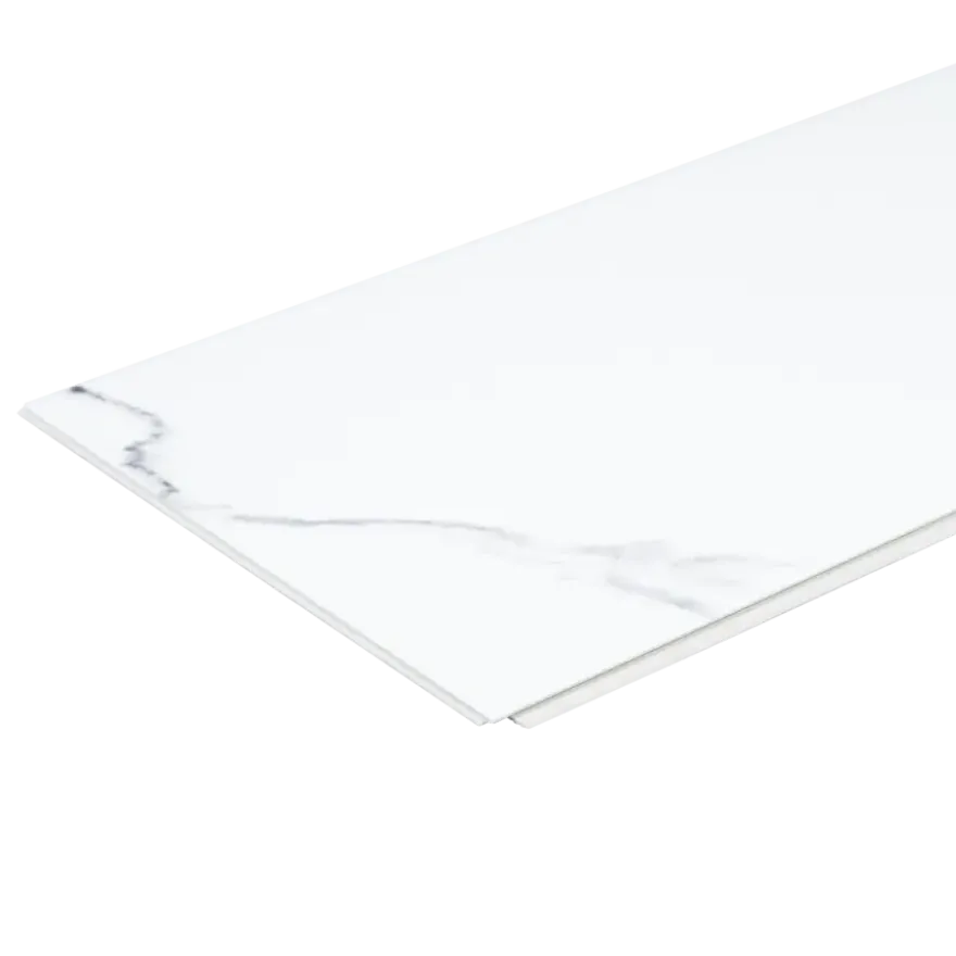 Wandtegel kunststof Allora 30,5x61 cm wit marmer mat, dikte 5mm 1,116 m²