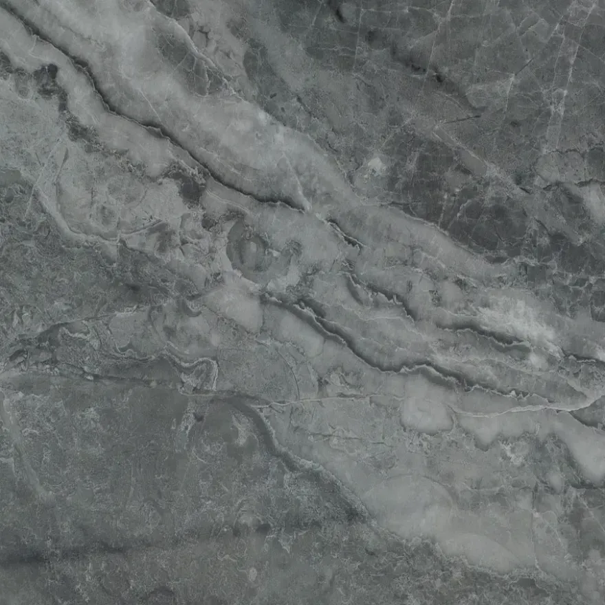 Wandtegel kunststof Allora 30,5x61 cm grijs marmer glans, dikte 5mm 1,116 m²