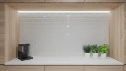 Wandtegel metro 10 cm x 20 cm keramiek wit 1,00 m²