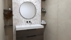 Wandtegel Sienna keramiek 60 x 120 cm beige 1,44 m²