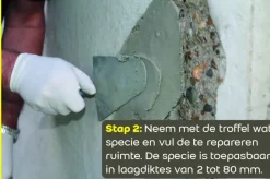 Weber Beamix beton reparatiemortel 2 kg