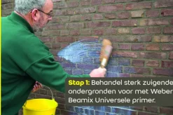 Weber Beamix decoratieve buitenstuc tuinmortel 20 kg