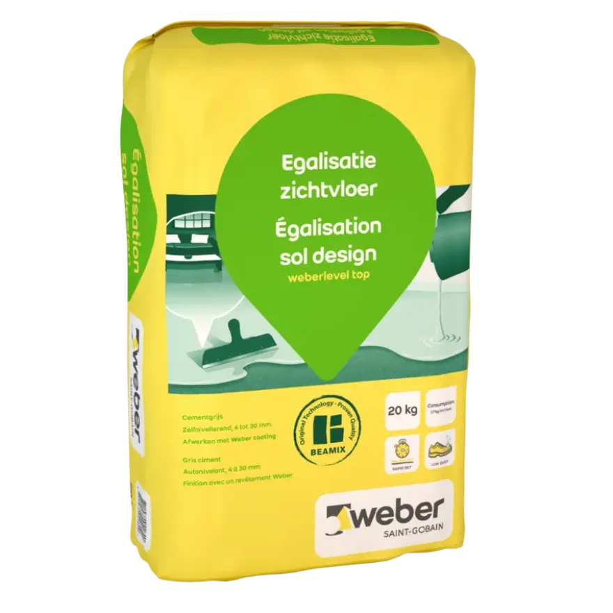 Weber Beamix Egalisatie zichtvloer 20 kg