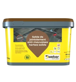 Weber Beamix onkruidmijdend voegzand hard antraciet 15 kg