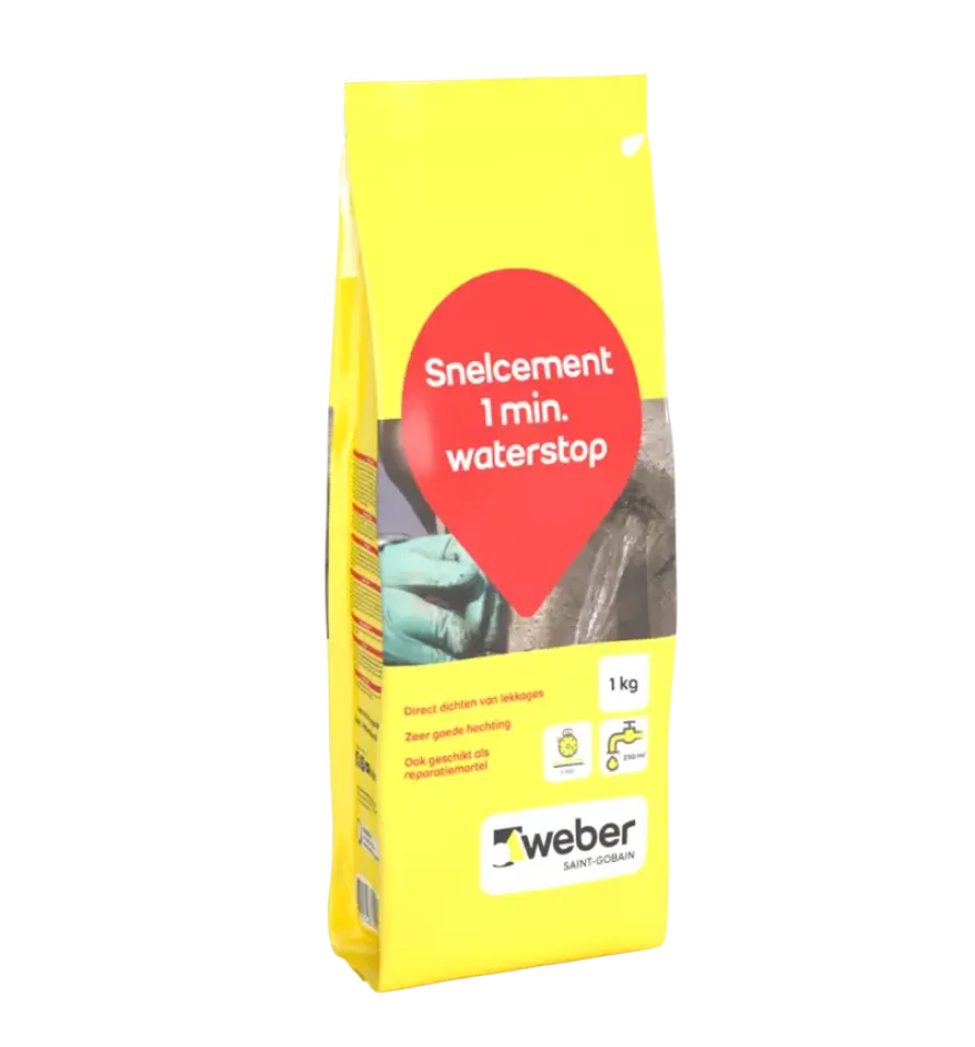 Weber Beamix repair snelcement waterstop 1 kg