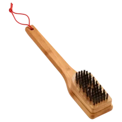 Weber schoonmaakborstel BBQ bamboe 30 cm
