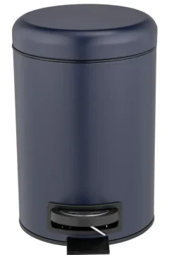 Wenko afvalemmer Leman donkerblauw