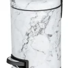Wenko afvalemmer Onyx mat